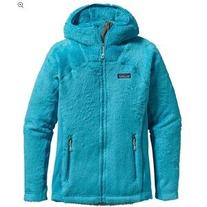Patagonia Turquoise R3 Hi-Loft Hoody Medium